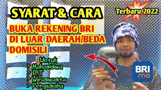 Gdanang Banget  Cara Buka Rekening Bri Di Luar Kota 2022