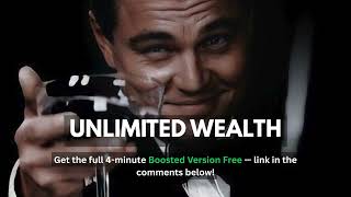 Morphic Field for Unlimited Wealth