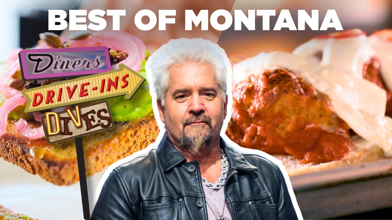 Top #DDD Videos in Montana with Guy Fieri 🔥 Diners, Drive-Ins and Dives
