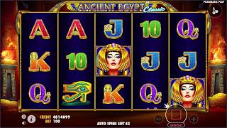 Ancient Egypt Classic Slot Review - Demo Slot Gameplay screenshot 1