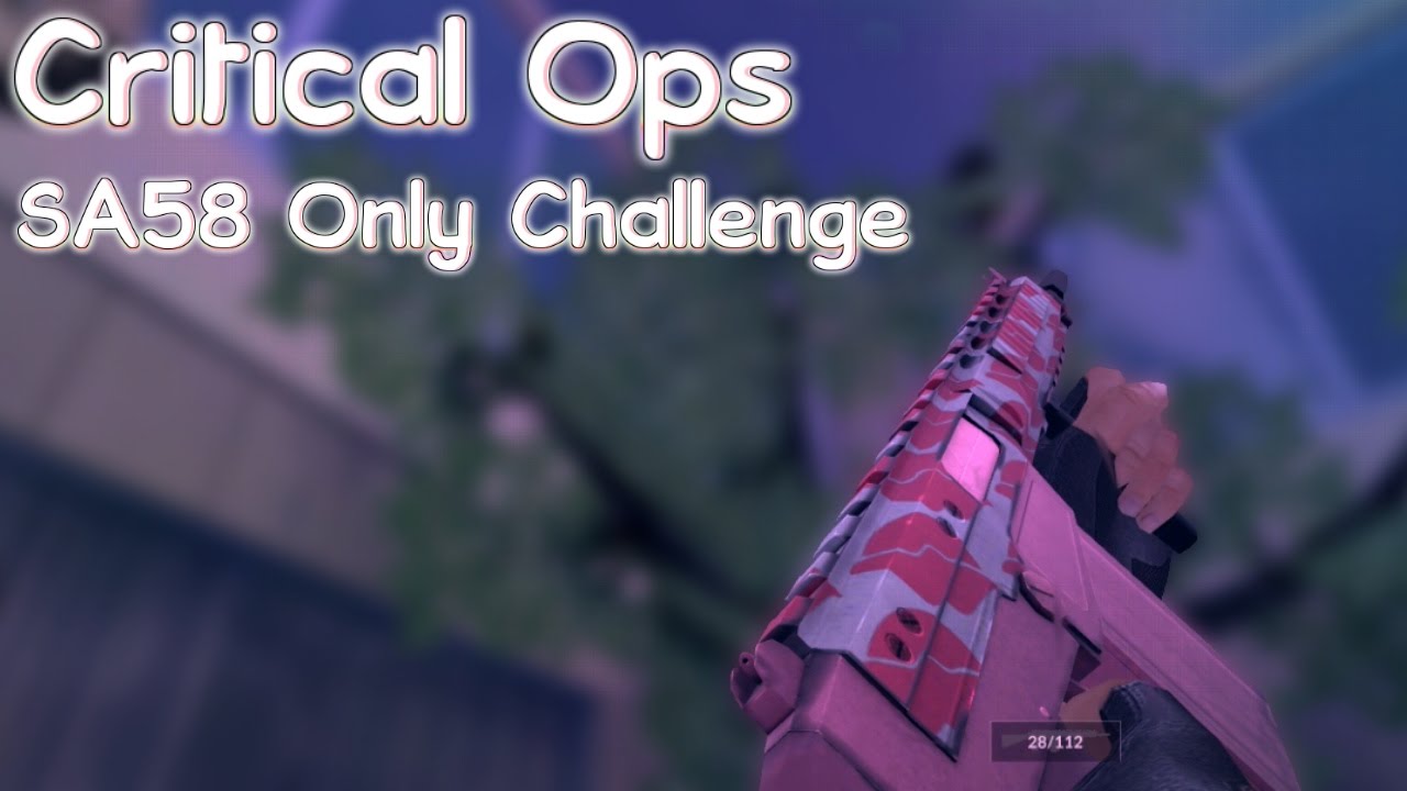 Critical Ops - SA58 ONLY Challenge