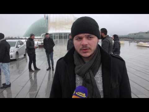 საქართველოს პარლამენტის წინ მარჯვენასაჭიანი ავტომობილების მძღოლებმა საპროტესტო აქცია გამართეს