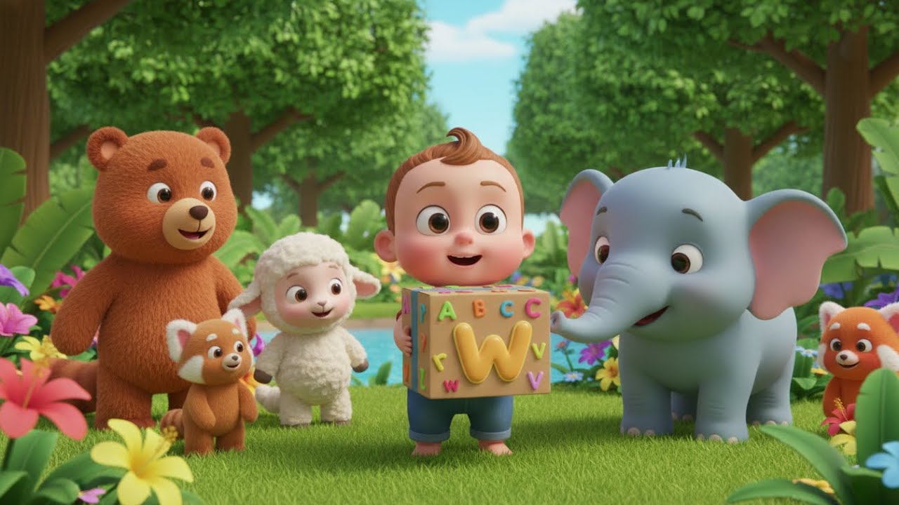 ABC Surprise Box with Animals | Fun Kids Song & Nursery Rhyme for Toddlers 🎁🐵🎶