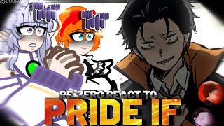 Re:zero | React To | PRIDE IF-Subaru natsuki(Animação)[🇧🇷-🇪🇸-🇺🇸]@MrShiny-gm6fo 