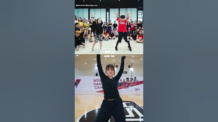 Galen Hooks "River" Choreography | Amy in China 9 y.o. vs 16 y.o. thumbnail