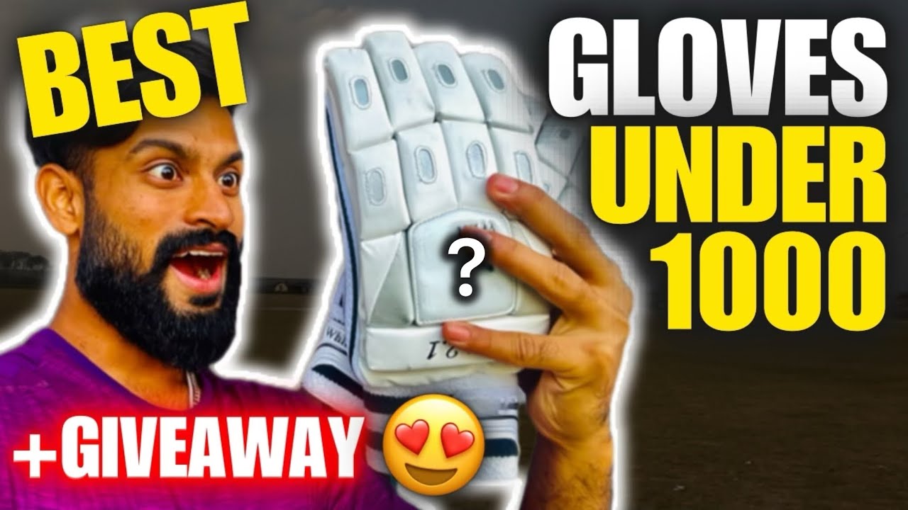 BEST BATTING GLOVES UNDER ₹1000 😍🔥 | CRICKET GEAR UNBOXING & HONEST REVIEW 💯