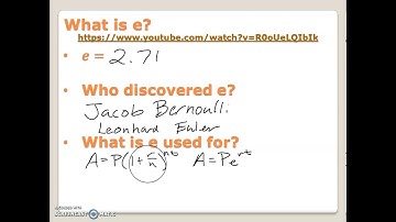 Lesson 6-7/6-8 (Video 1) - Two Common Logarithms