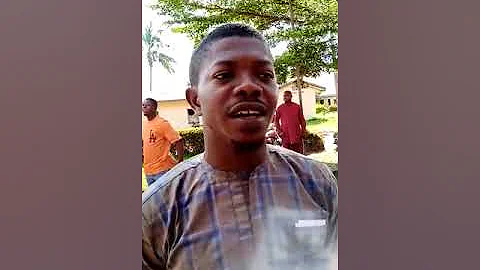 Ag  SUG Senate President, Okereke Onyekachi Chukwu Talking After the Inauguration of the SUG EXCO.