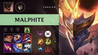 Malphite Jungle vs Zac - KR Master Patch 26.10