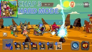 🤴🏻 WARLOCK LV 30 CLEARED CHAPTER 3 HARD MODE ⚜️ Royal Defense King ⚔️ Apk Best Gameplay #FHD screenshot 4