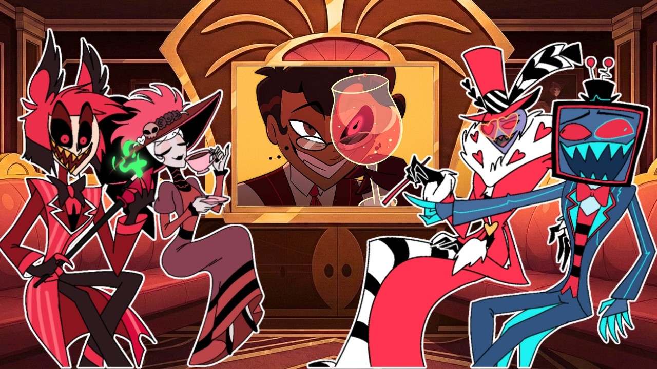 その他 HAZBINHOTEL S2 1st No.23 HUMAN ALASTOR Hazbin Hotel Trading Card Season 2 - HUMAN ALASTOR 23/60 FOIL