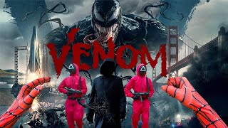 SPIDER MAN VS VENOM FROM SQUID GAME PINK IN REAL LIFE (Epic Parkour Action POV) | HIGHNOY