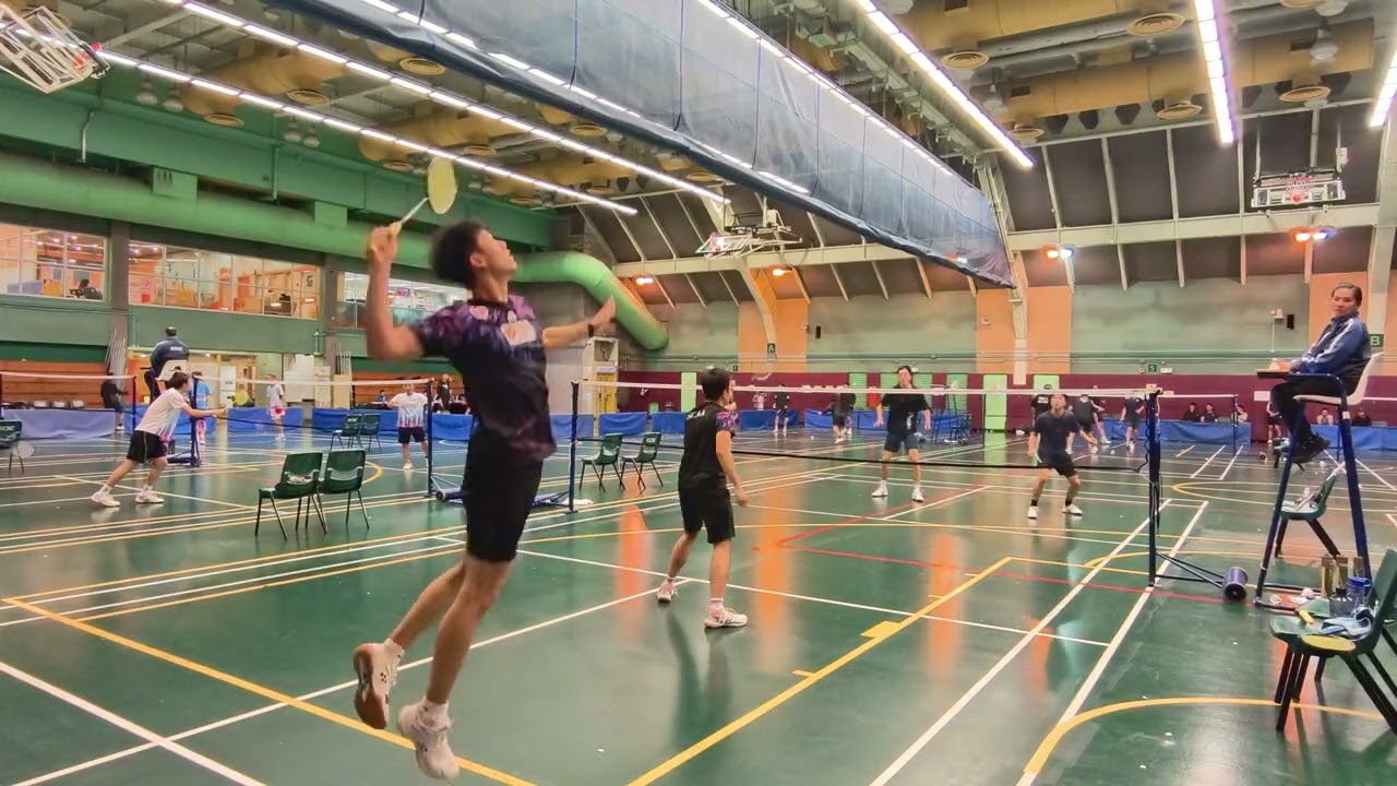 2026全港羽毛球雙打聯賽男團 - 震昇vs南華 -  張健和/鄭朗 vs 駱鉦澔/文皓俊