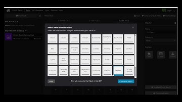 How to upload a single synth patch to the Novation Circuit Tracks with Components