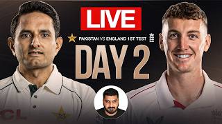 PAK vs ENG Match Live: Pakistan vs England 1st Test Day 2 | Commentary | Leeds Weather | Score |