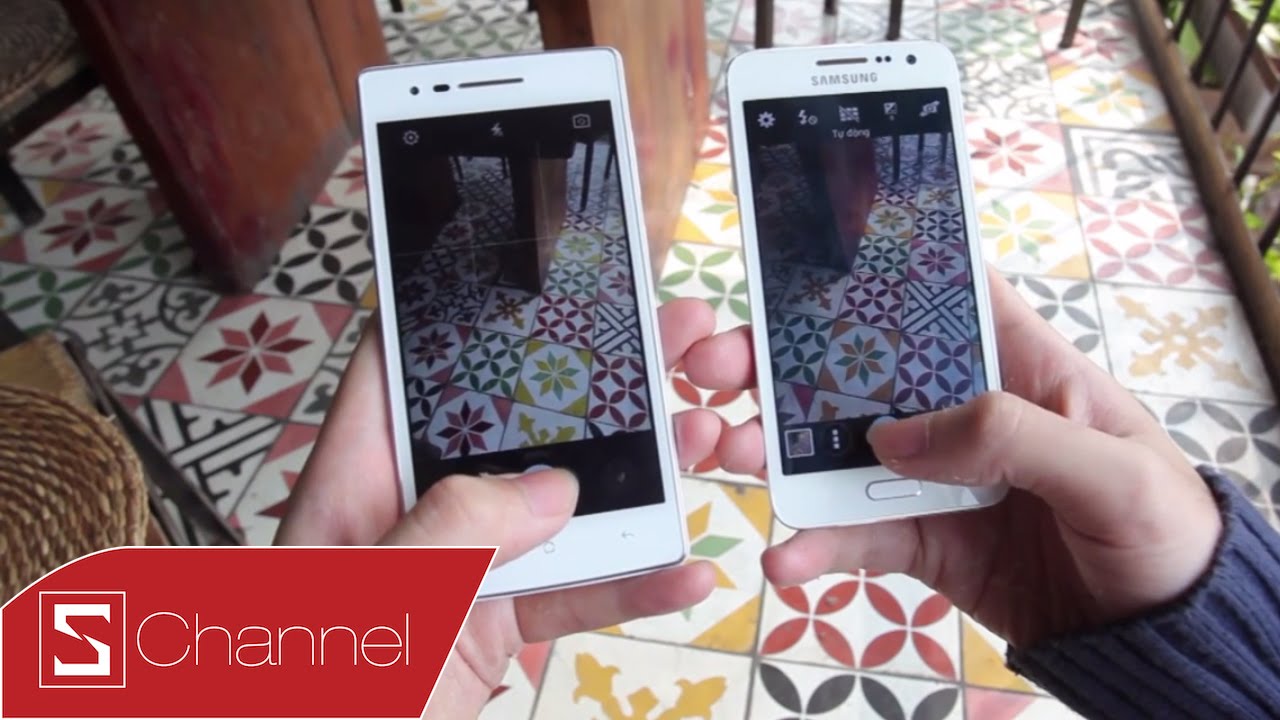 Schannel - Scamera : Đối đầu camera Galaxy A3 vs OPPO Mirror 3 trong nhiều điều kiện