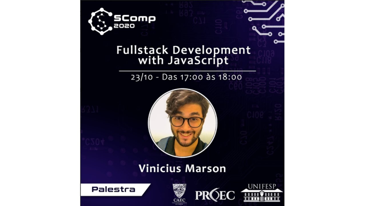 Fullstack Development with Javascript - Vinicius Marson - YouTube