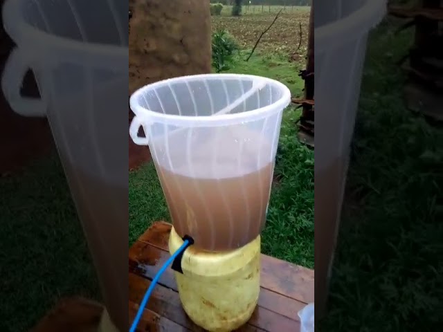 Widower Living with 3 Orphans Enjoying Clean Water - Sawyer Filter in Action