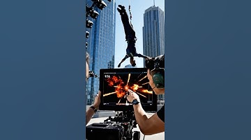 🌀🏙️🕶️🎬 BEHIND THE SCENES — THE MATRIX ROOFTOP BULLET DODGE BTS #matrix #shots #behindthescenes