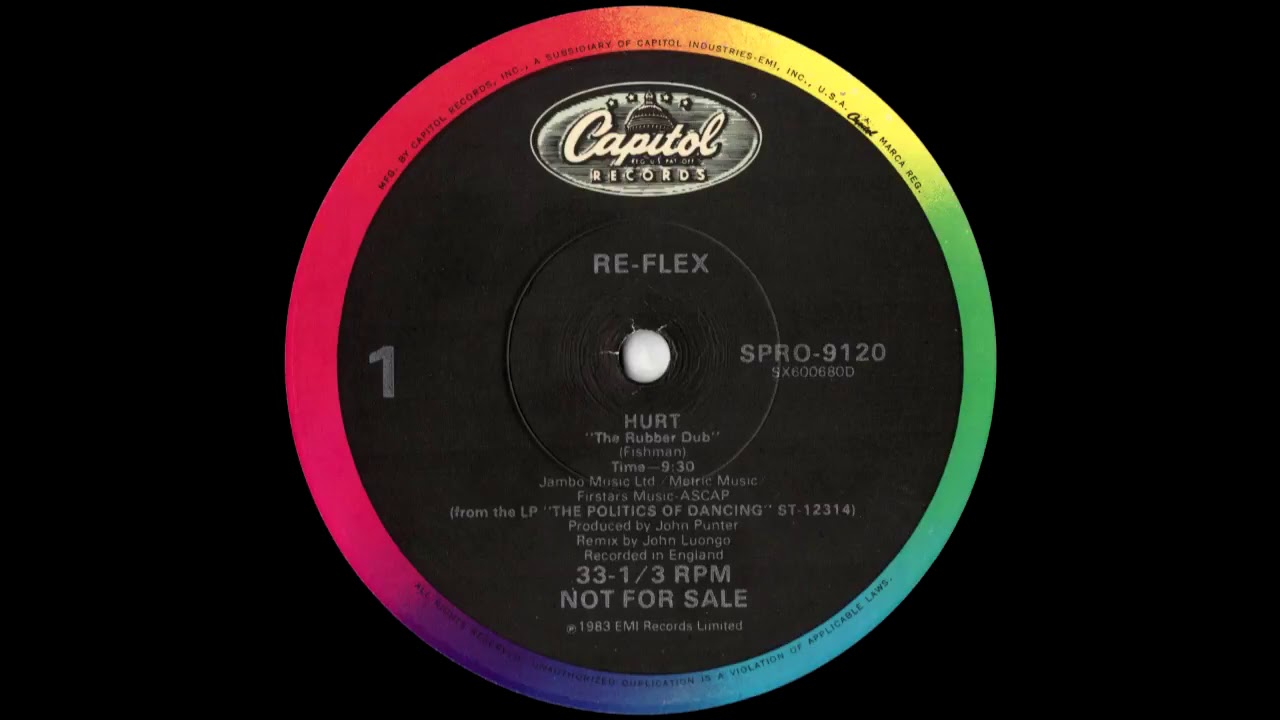 Re-Flex - Hurt (The Rubber Dub) 1983