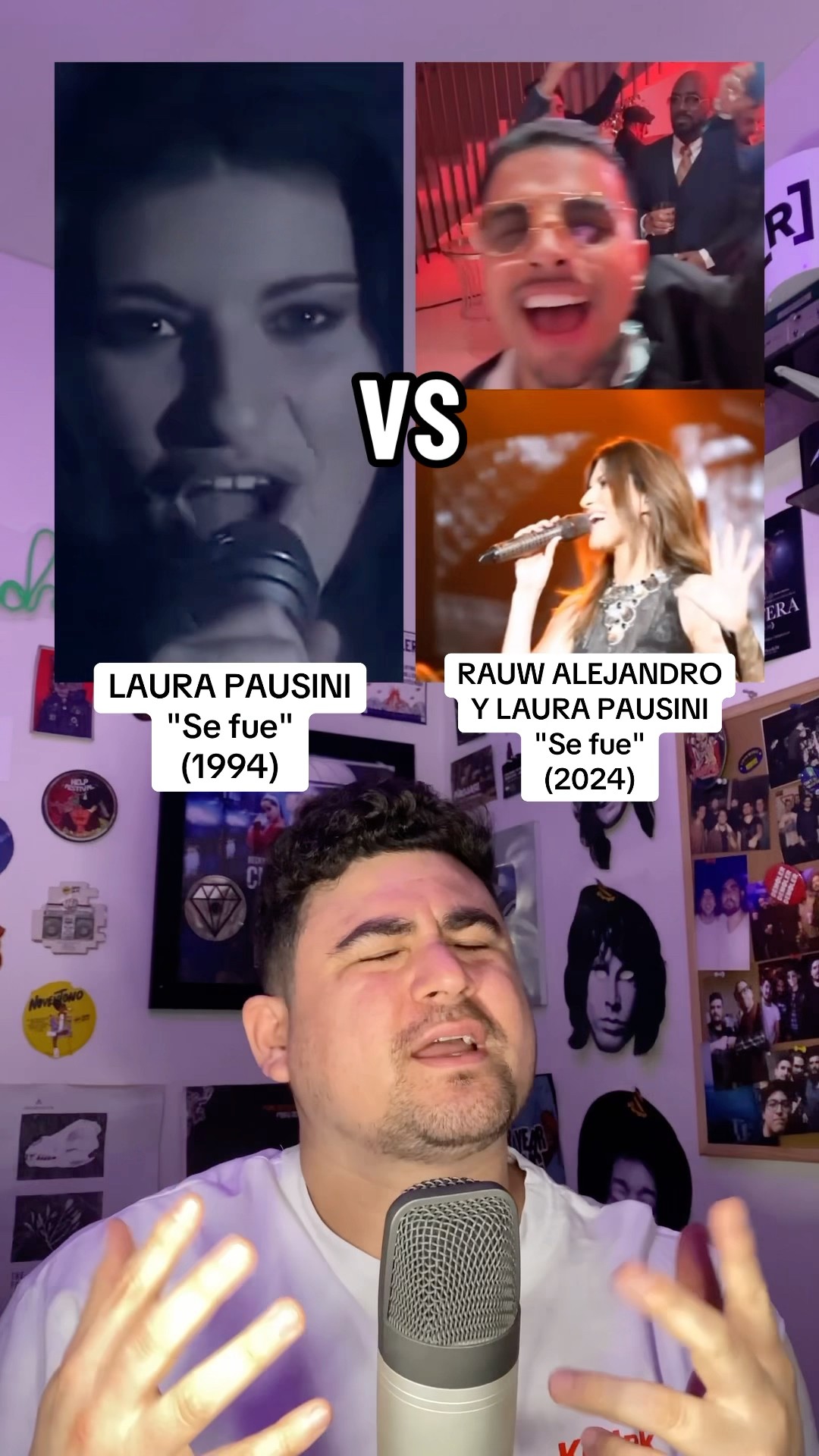 RAUW ALEJANDRO Y LAURA PAUSINI - Se Fue: ¿Qué versión PREFIERES? ?: Cosa Nuestra ??