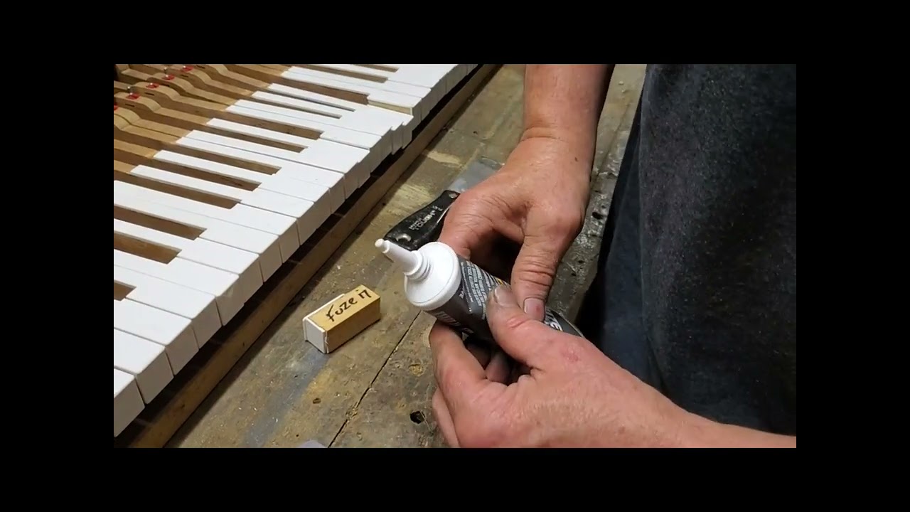 Testing Glues for Keytops - Quick Thick and Fuse it