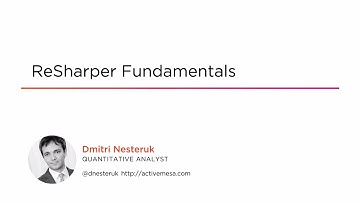 Course Preview: ReSharper Fundamentals