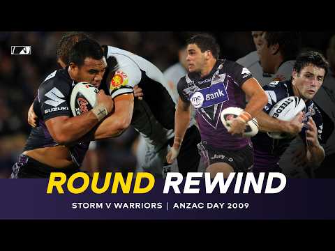 Storm’s First NRL ANZAC Day Clash 2009 | Flashback