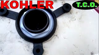 KOHLER 1.28 GPF DROP CANISTER FLUSH VALVE REPLACEMENT PT.2