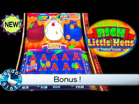 Rich Little Hens Founding Feathers Slot Machine Bonus