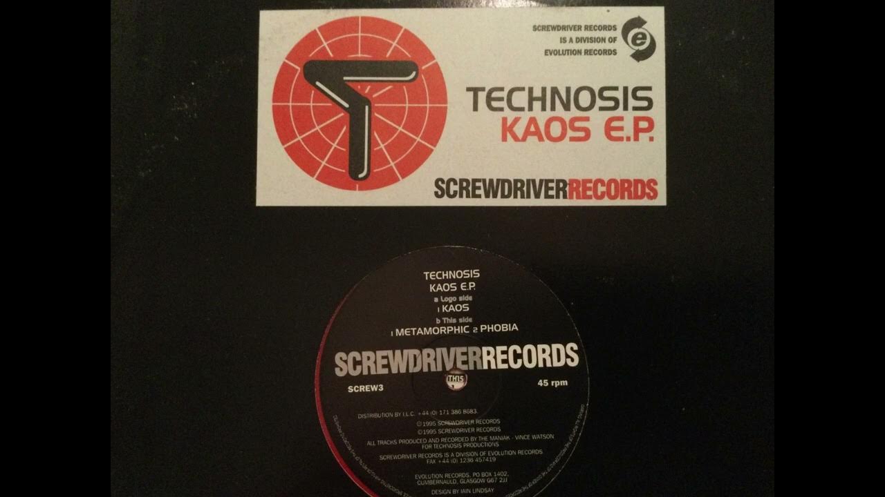 Technosis Kaos. Screwdriver Records YouTube