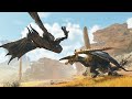 セルレギオスとレ・ダウの縄張り争い 2K 【モンハンワイルズ】