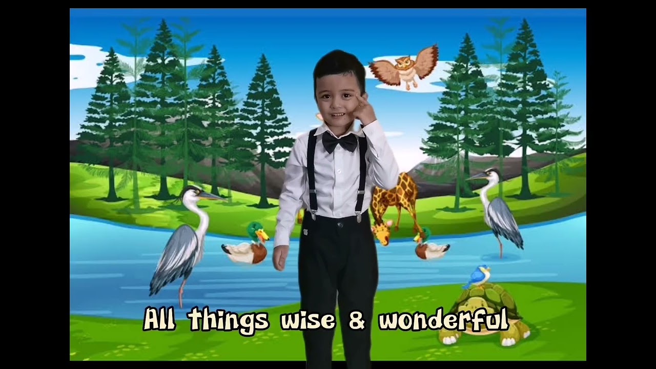 All Things Bright and Beautiful by Cecil Frances Alexander 