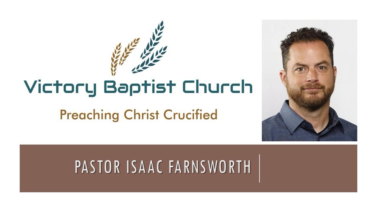 Confidence or Faith? - Pastor Isaac W Farnsworth