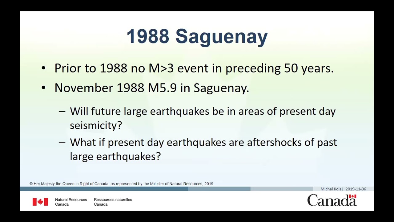 Day 1_Part 04_Western-GEM Workshop_Seismic Hazard Central and Eastern Canada