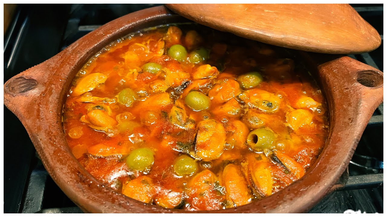 How to cook Moroccan Mussels Tagine delicious Mussels recipe YouTube