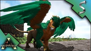 GRIFFIN BREEDING BABY GRIFFINS AND MUTATED GRIFFIN Ark RAGNAROK DLC Gameplay E60