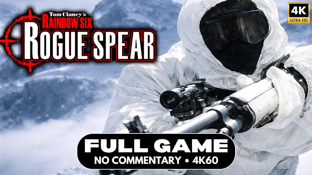 Rogue Spear Full Campaign (PC) – 4K 60FPS Ultra Settings | No Commentary