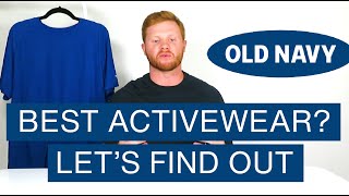 DOES OLD NAVY MAKE THE BEST MEN'S ACTIVEWEAR/ATHLEISURE? | OLD NAVY REVIEW AND TRY ON screenshot 4