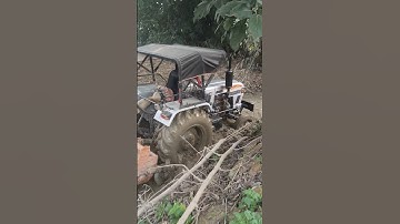 Eicher Trector stunt video shorts 😱 😈 Eicher Trector 485 power #rajneeshrajbhar #trend #shorts