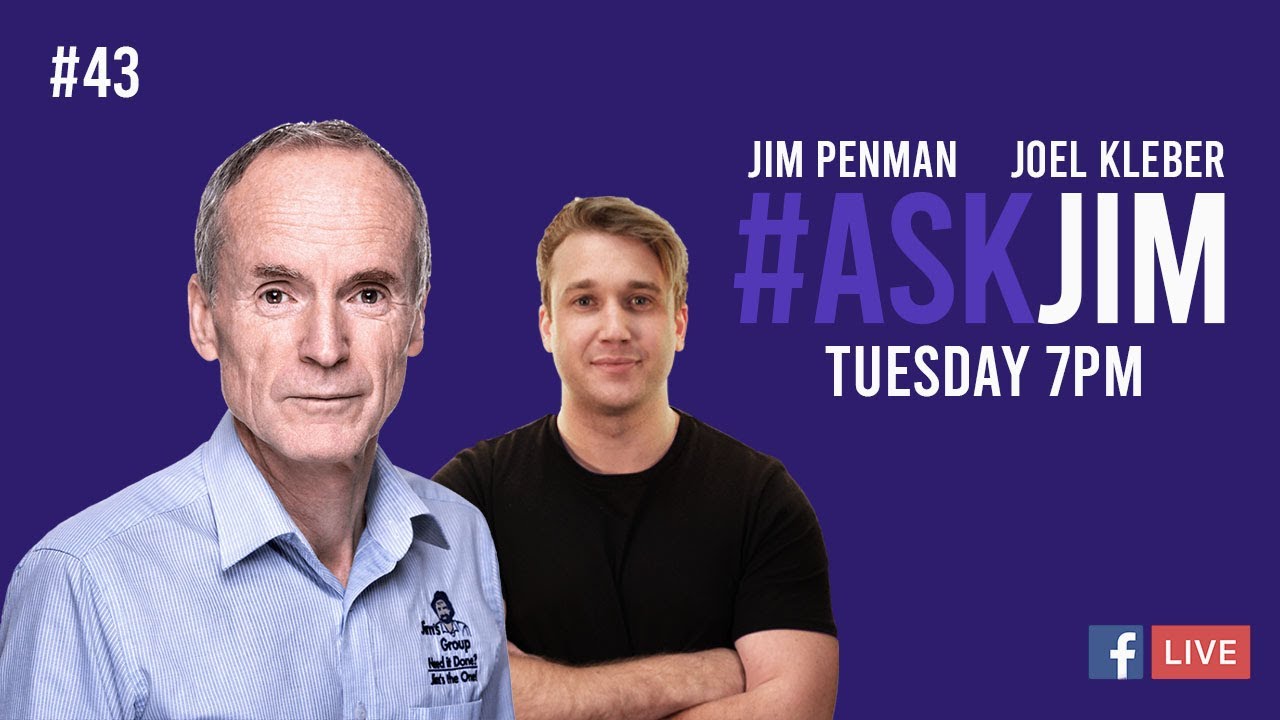 ASKJIM ep. 43 with Jim Penman and Joel Kleber - www.jims.net - 131 546