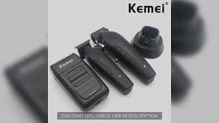 Kemei Hair Clippers Kit Km-2296 Km-2299 Km-1102 Mens Electric Hair Trimmer Machine Professional Hai