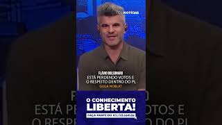 Flávio Bolsonaro está perdendo votos e o respeito dentro do PL. Confira análise de Guga Noblat.