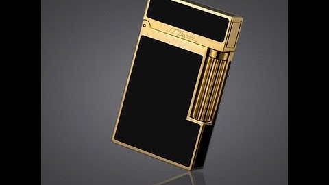 Bật lửa Dupont viền đen D02V đẳng cấp | Deva.vn | Giá 750.000 Đ