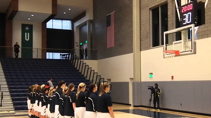 BECKY TOCHEFF SINGING THE NATIONAL ANTHEM