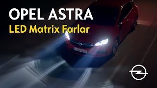 Opel Astra - LED Matrix Farlar Resimi
