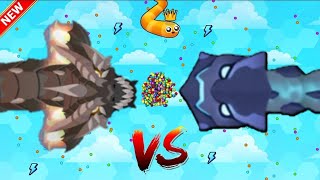 Snake.Io 🐍 Igneous Burn Boss Vs Cirrus Boss! Epic Snakeio Gameplay