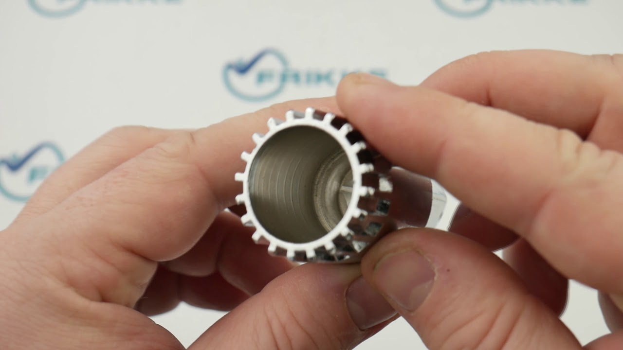 Ключ зняття картридж-каретки під ключ 24мм, тріскачка1/2 (сріблястий)