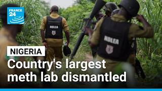 Nigeria dismantles its largest meth lab as Mexican cartel push into country • FRANCE 24 English