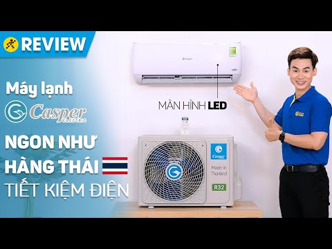 Máy lạnh Casper Inverter 1HP: Máy lạnh Thailand, làm lạnh nhanh, giá rẻ (GC-09TL32) • Điện máy XANH